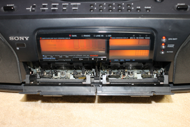 Yahoo!オークション - ソニー SONY CFD-900 CDラジカセ ドデカホーン