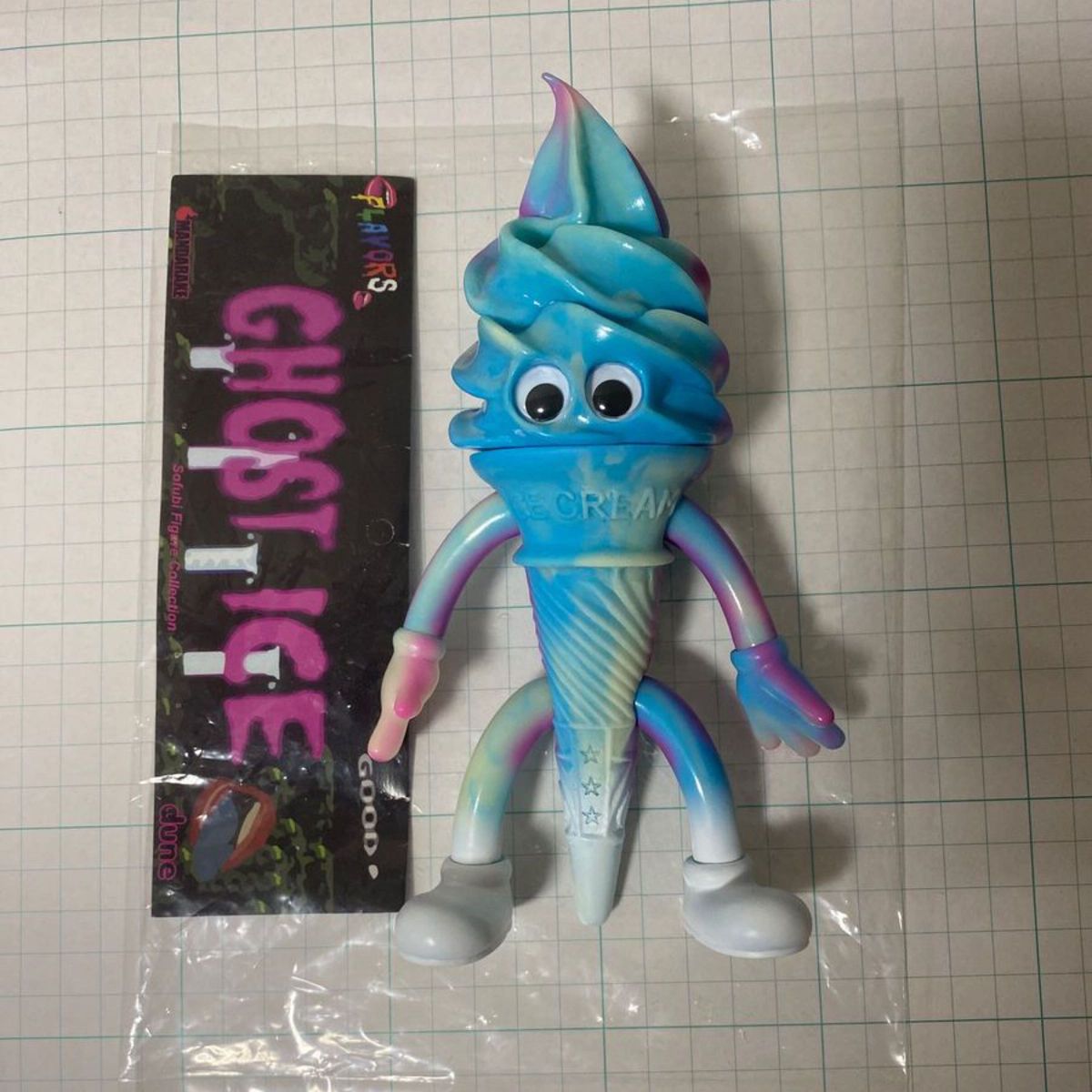 フレーバーズ FLAVORS KAIEDA ソフビ フィギュア アイス ソフト