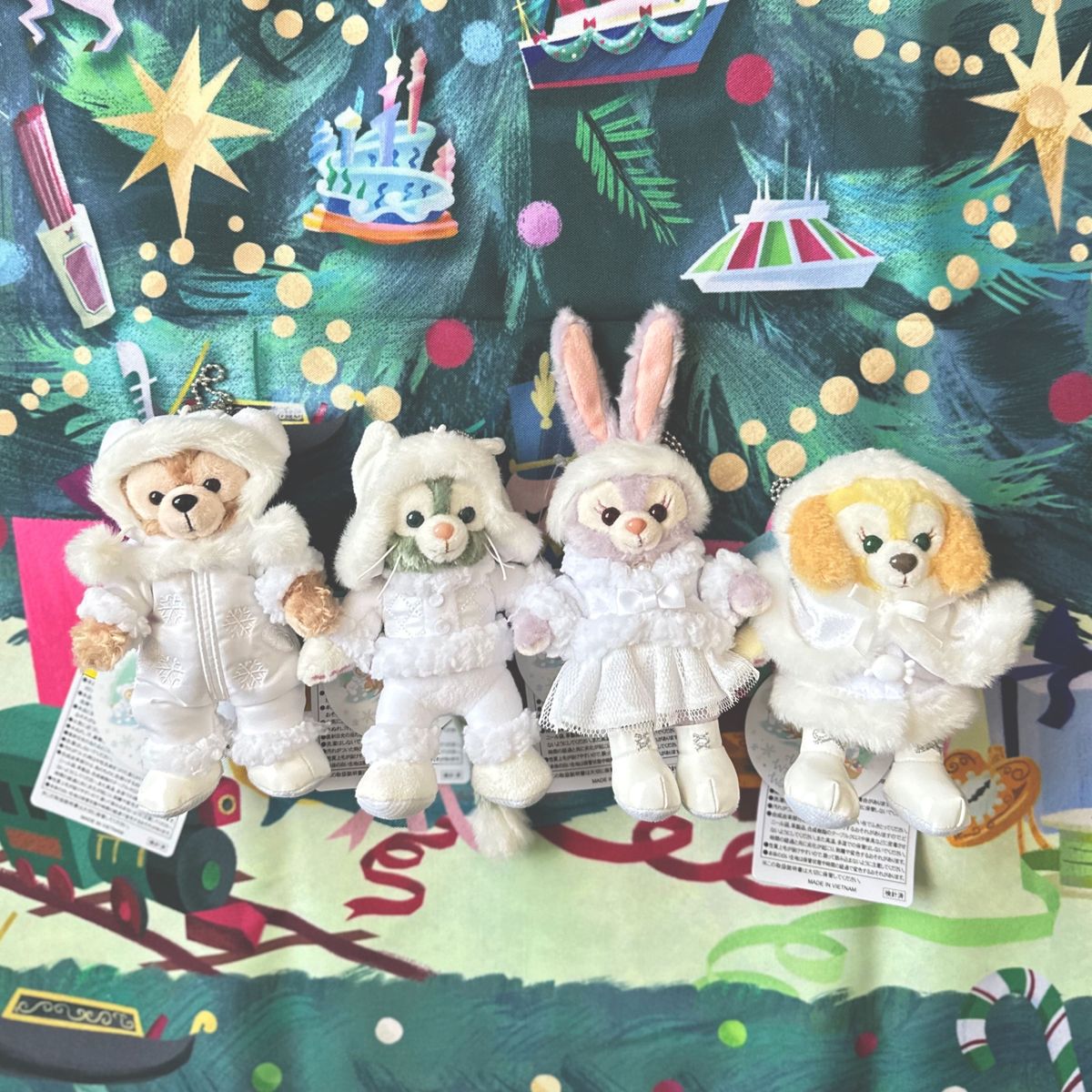 ダッフィー クリスマス ぬいぱ 6人セット ダッフィー クリスマス ぬい