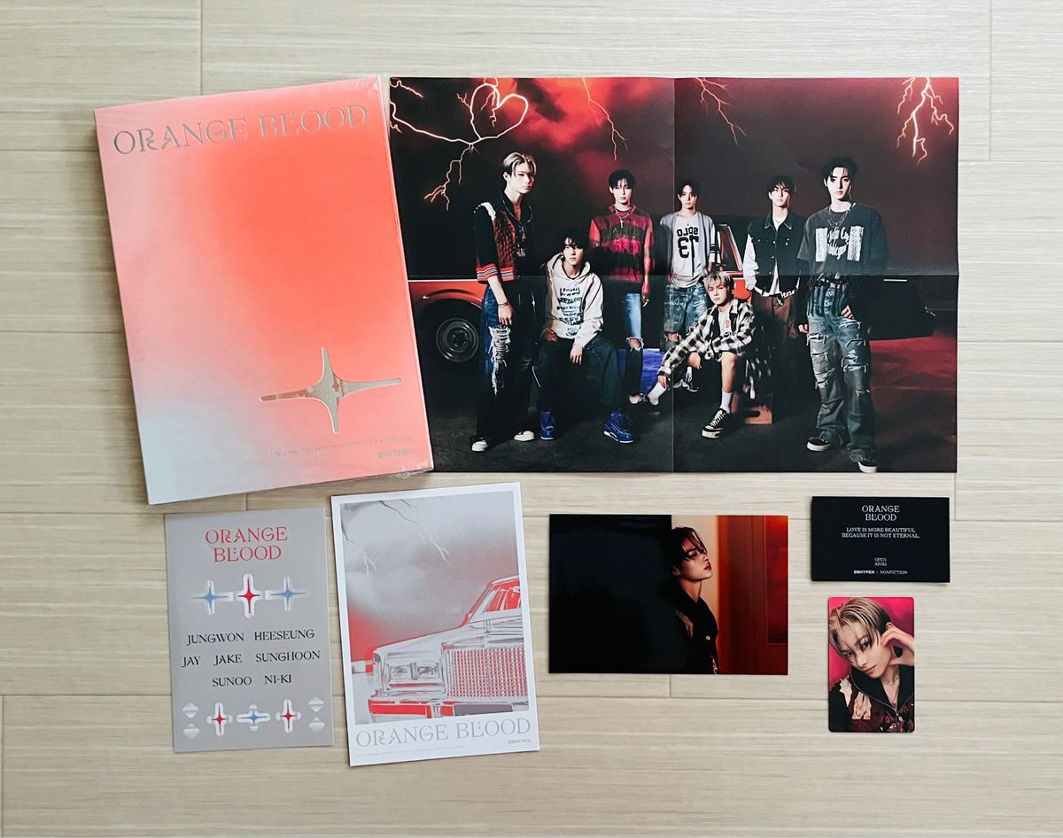 ENHYPEN ORANGE BLOOD -KSANA- NI-KI ニキ｜Yahoo!フリマ（旧PayPay