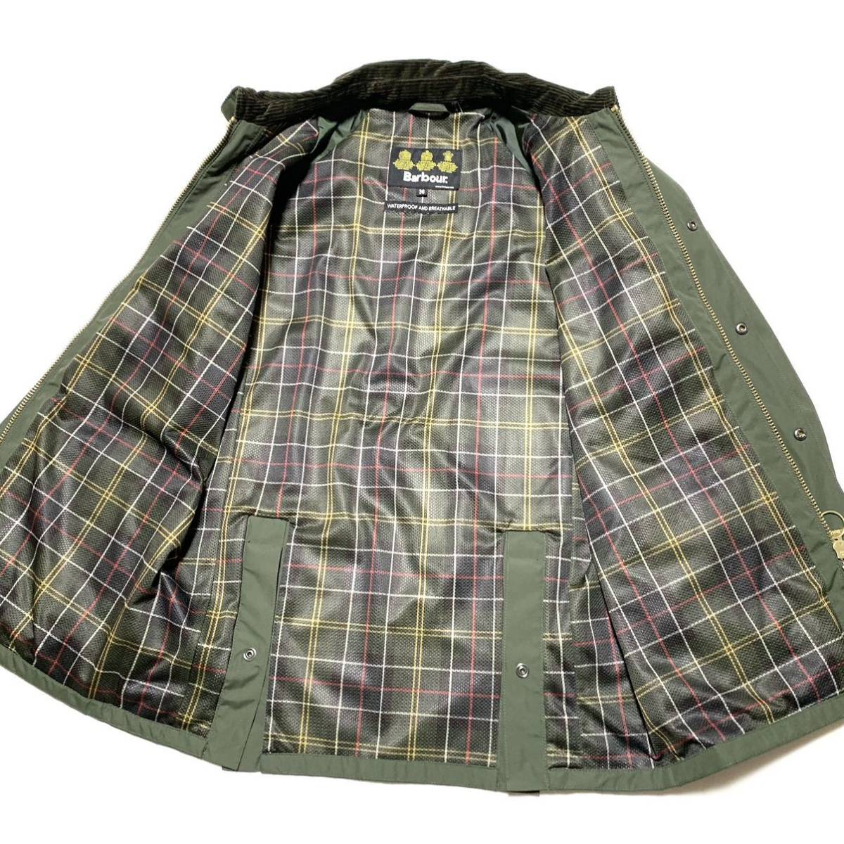 美品 バブアー Barbour ビデイル BEDALE ノンワックス ウォーター