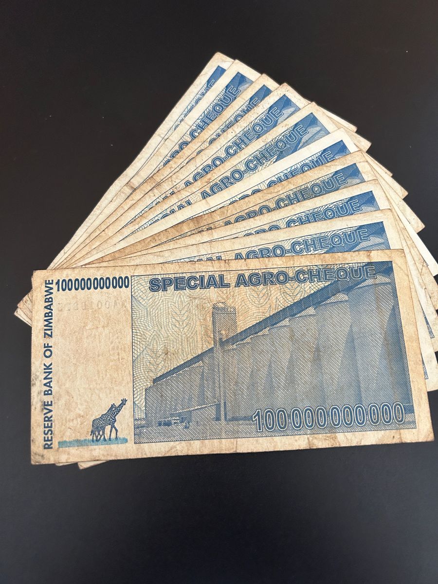 ジンバブエドル アグロチェック 1000億ドル 20枚セット｜Yahoo!フリマ