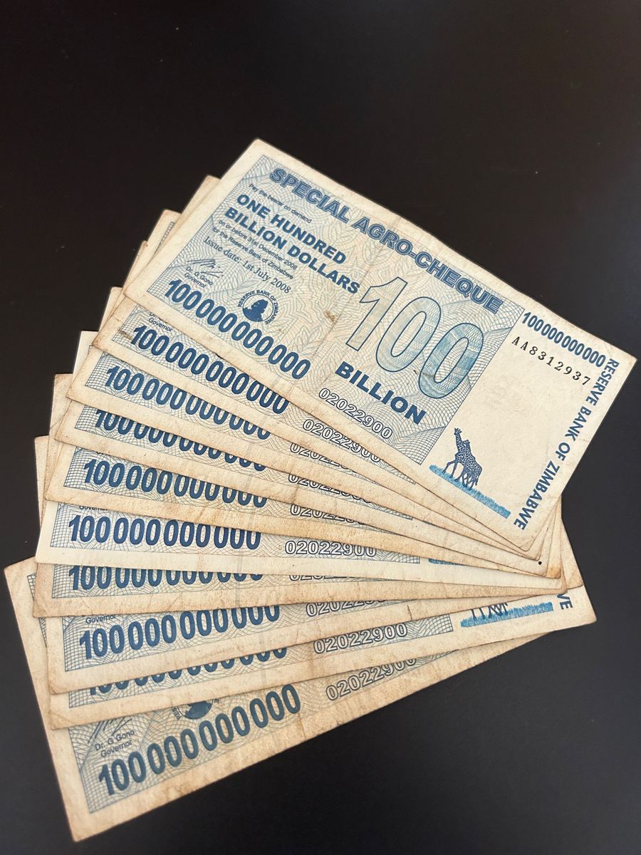 ジンバブエドル アグロチェック 1000億ドル 20枚セット｜Yahoo!フリマ