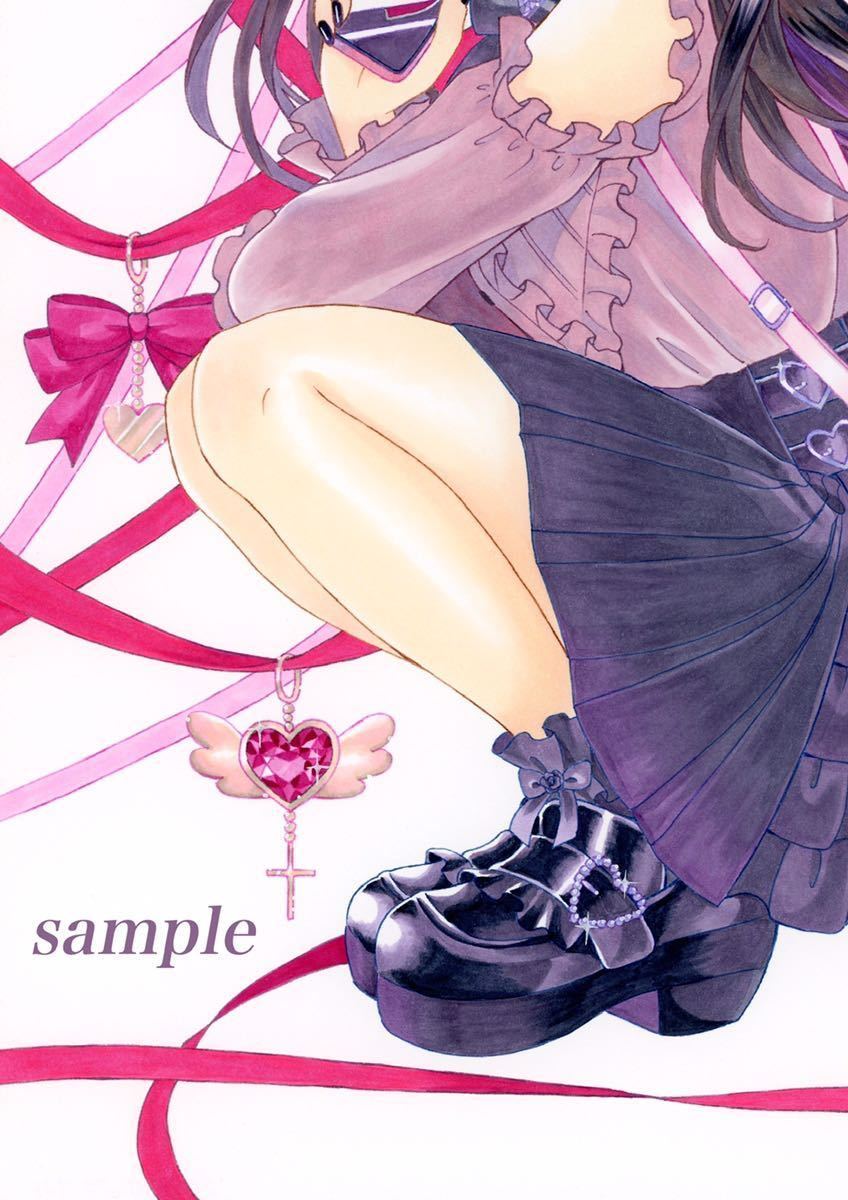 Yahoo!オークション - 手描きイラスト オリジナル 一次創作 A4サイズ