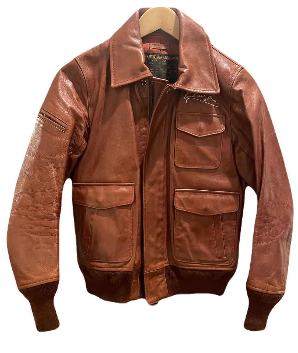 TMT レザージャケット フライトジャケット 革 ヴィンテージ キムタク