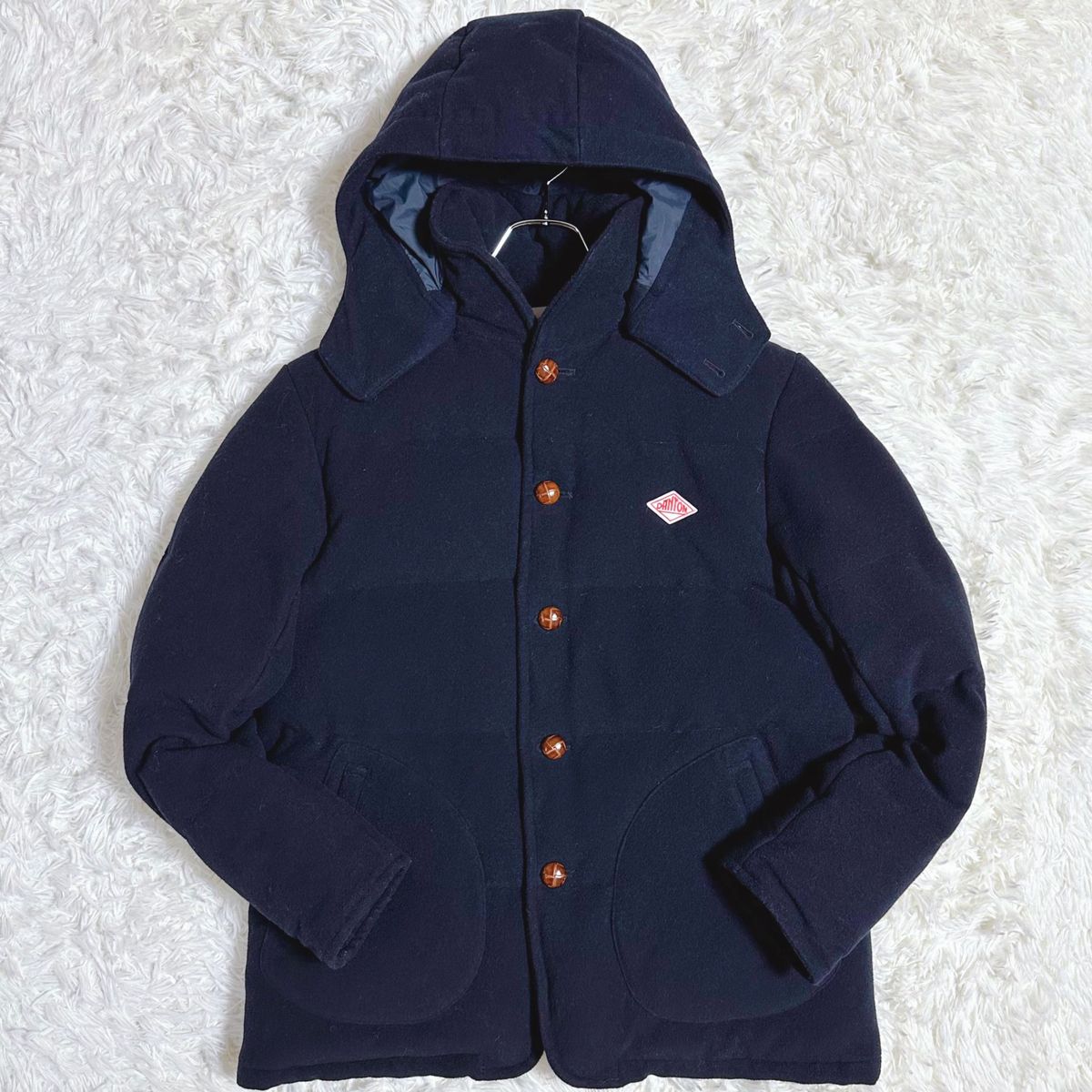 希少44サイズ DANTON BEAMS別注 ダントン ビームス ウールモッサ