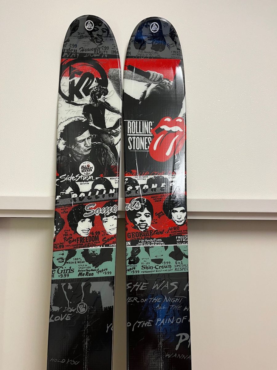 k2 ローリングストーンズ 50周年 スキー板 174cm サイドスタッシュ