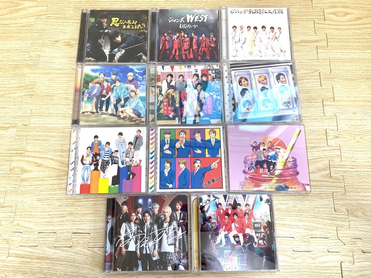 即購入可】まとめ売り WEST グッズ CD シングル アルバム ジャニーズ