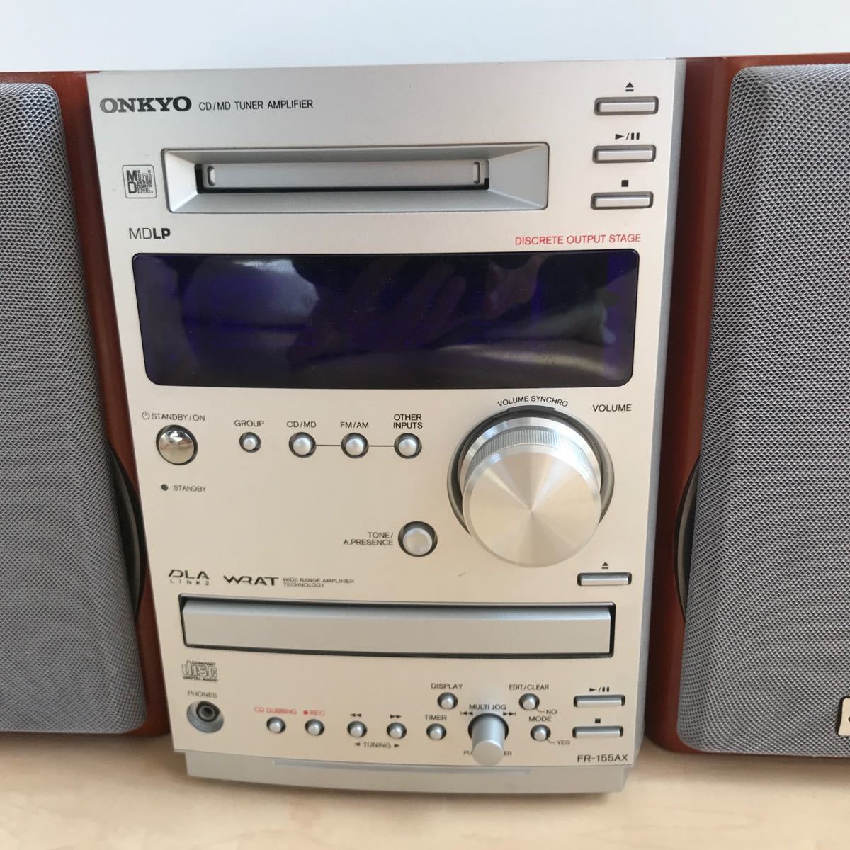 Yahoo!オークション - ONKYO オンキョー INTEC CD/MDチューナーアンプ