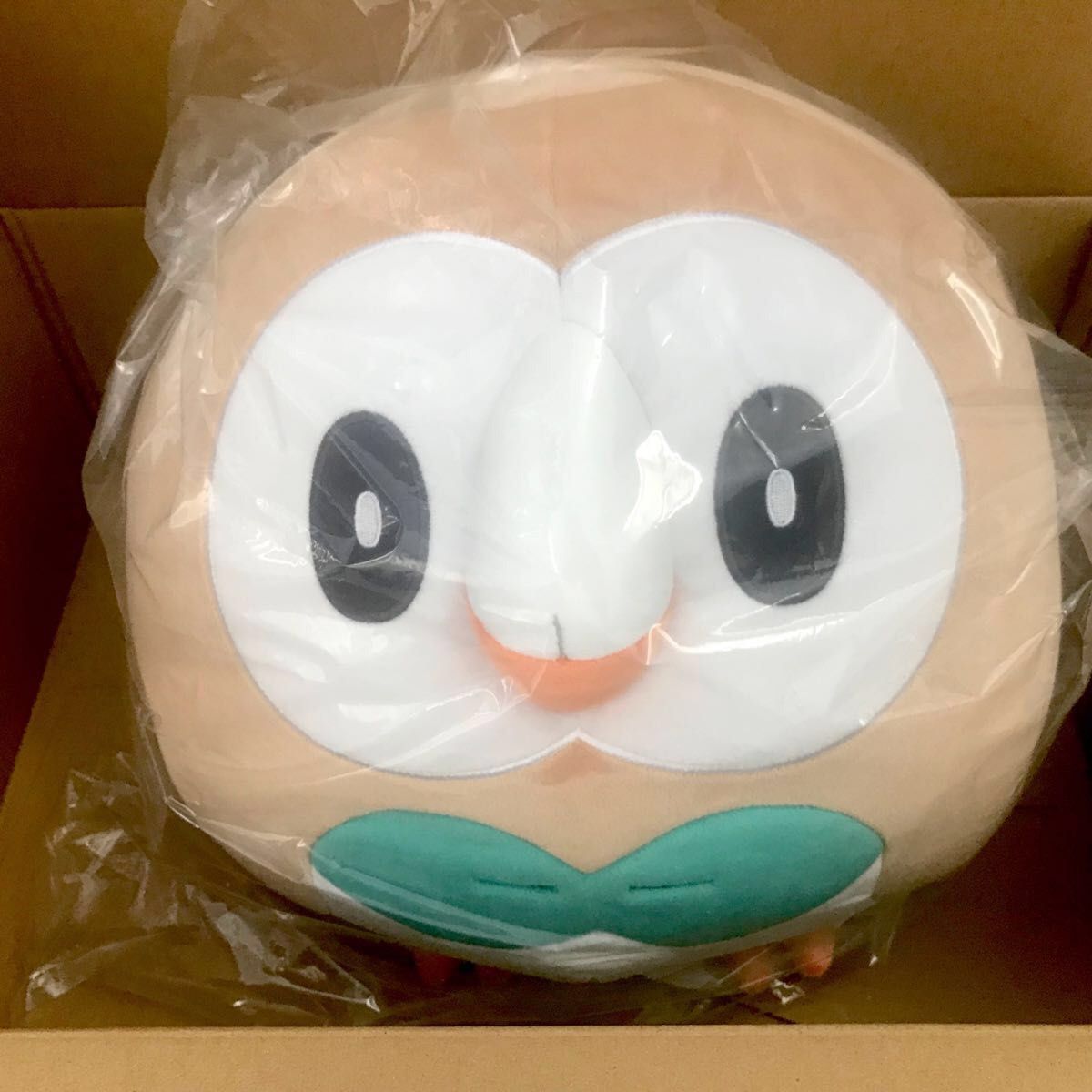 新品未開封 【もっちりまんまるクッション モクロー】ポケモンセンター
