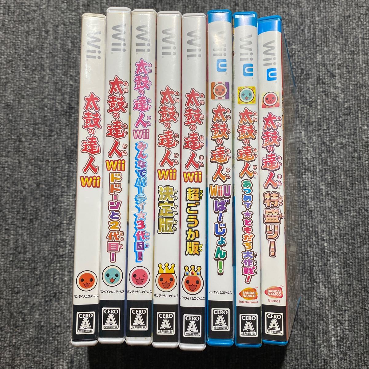 Wii WiiU 太鼓の達人 8本セット｜Yahoo!フリマ（旧PayPayフリマ）