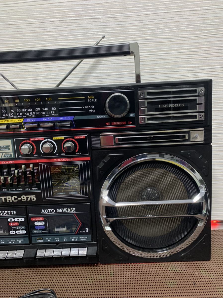 Yahoo!オークション - 希少LASONIC ラソニックTRC-975 ブームボックス