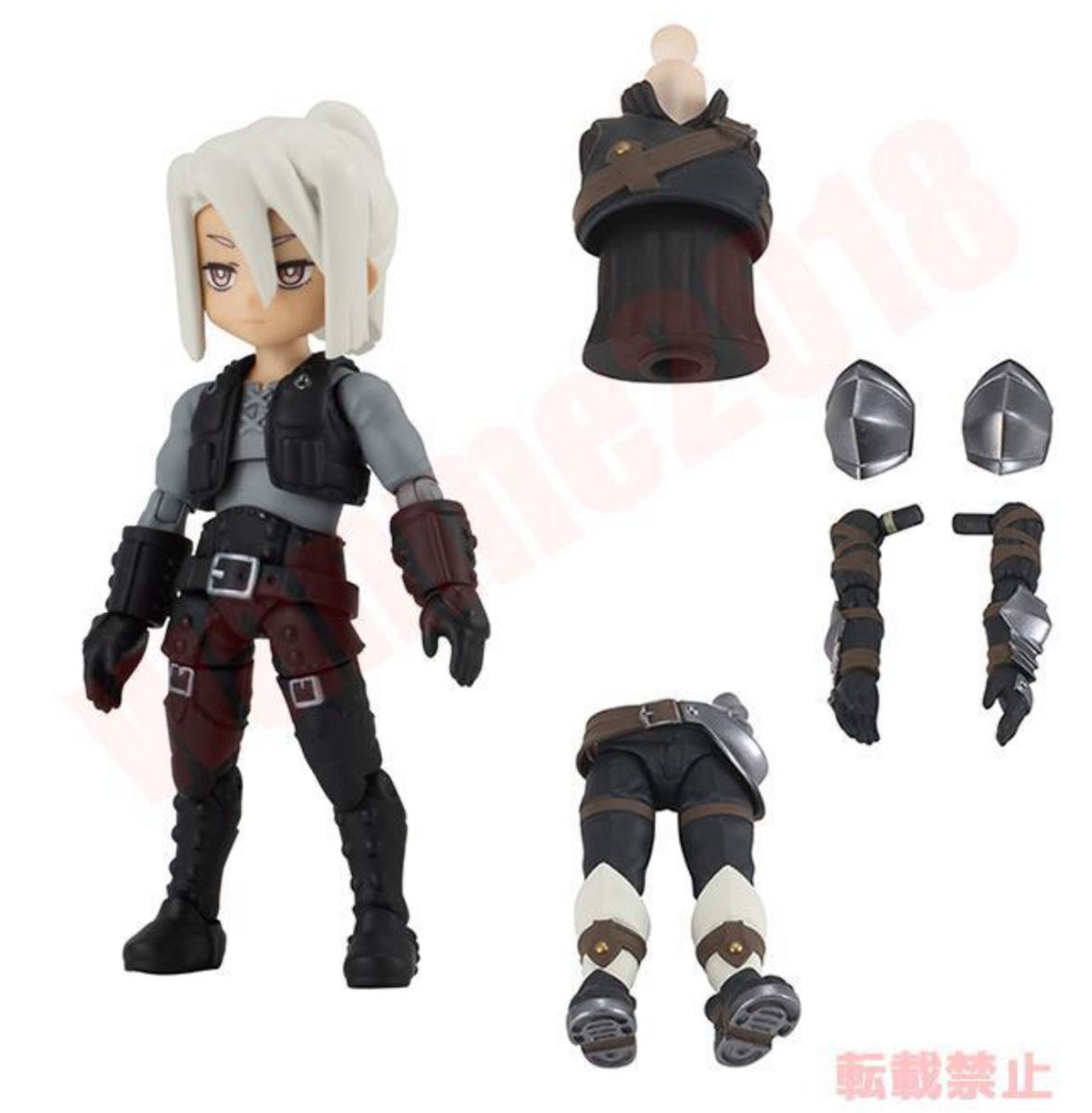 冒険者3-B ノアの服（腕）（上）（下） ガシャポンクエスト～ノアの