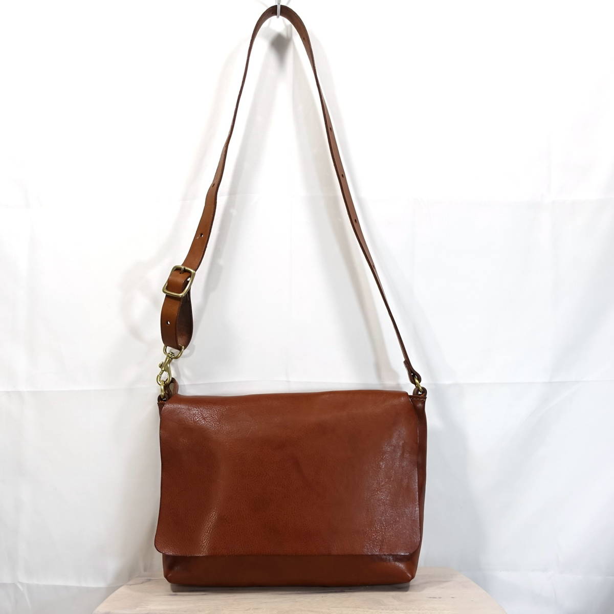 美品】ヘルツ オルガン ショルダーバッグ(G-37) Herz Organ アンバー