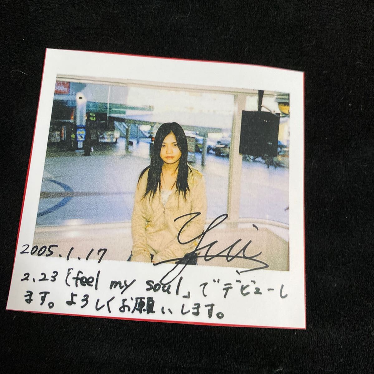 LIGHTSUM ジュヒョン 直筆サイン入りポラロイド LIGHTSUM ジュヒョン