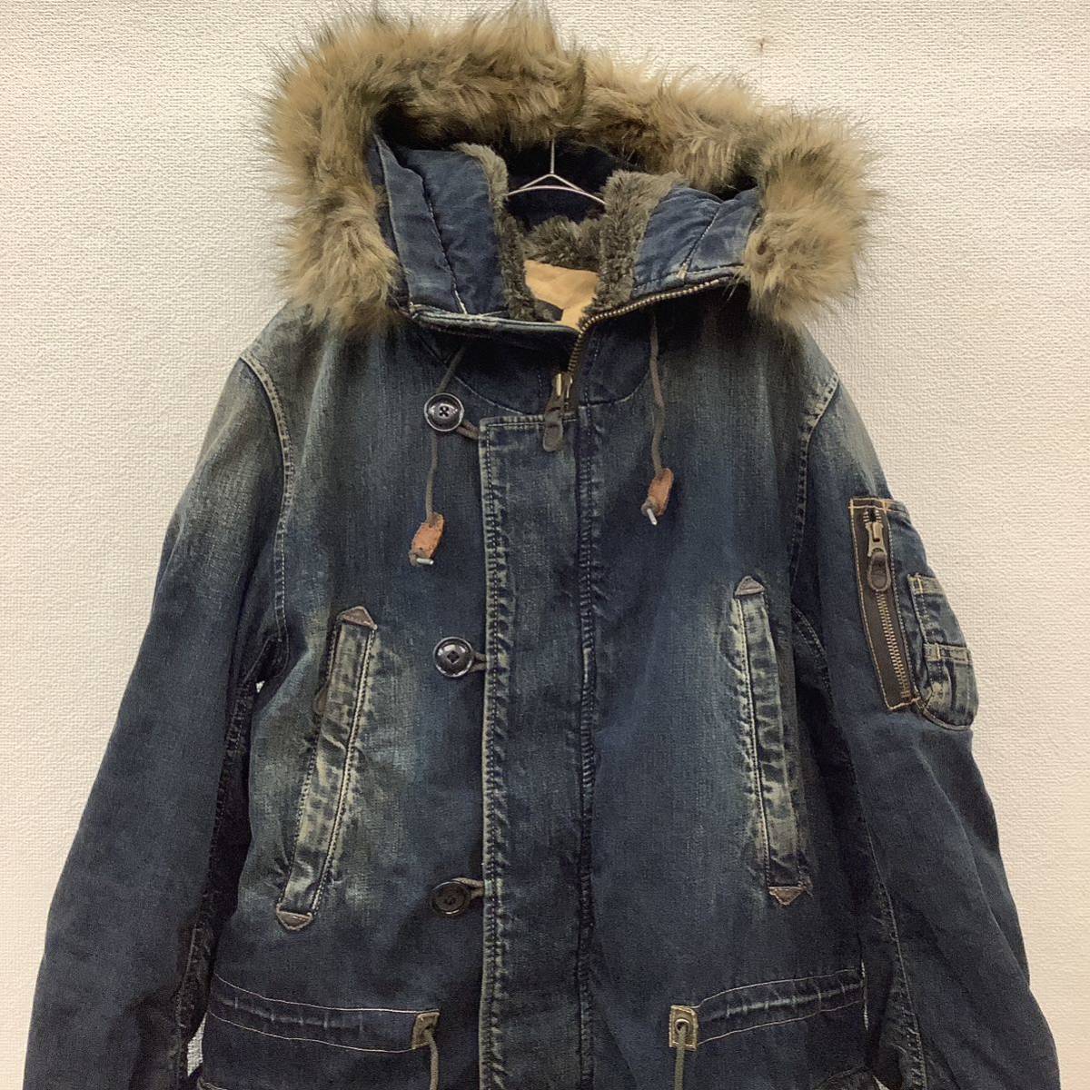 Johnbull ジョンブル ヴィンテージ加工 デニム N-3B ミリタリー