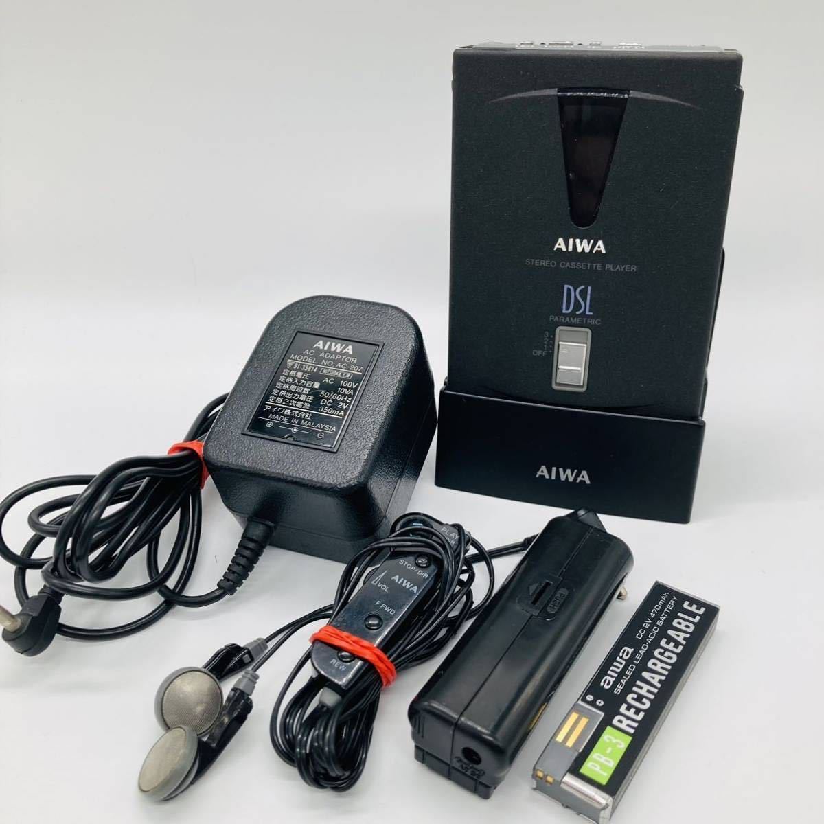 AIWA アイワ HS-PL30 ポータブルカセットプレーヤー カセットデッキ