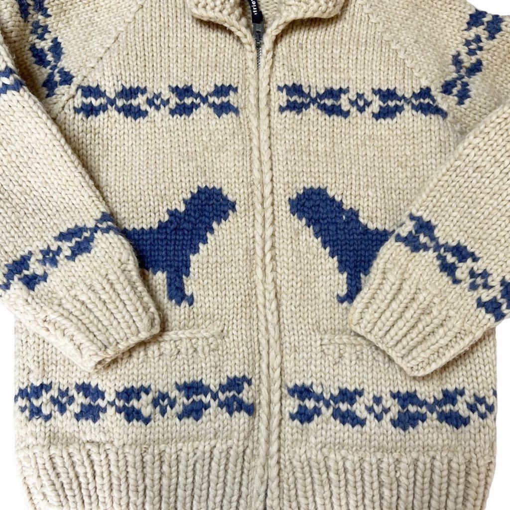 即決 Labrador Retriever L カナダ製 カウチンセーター ラブラドール