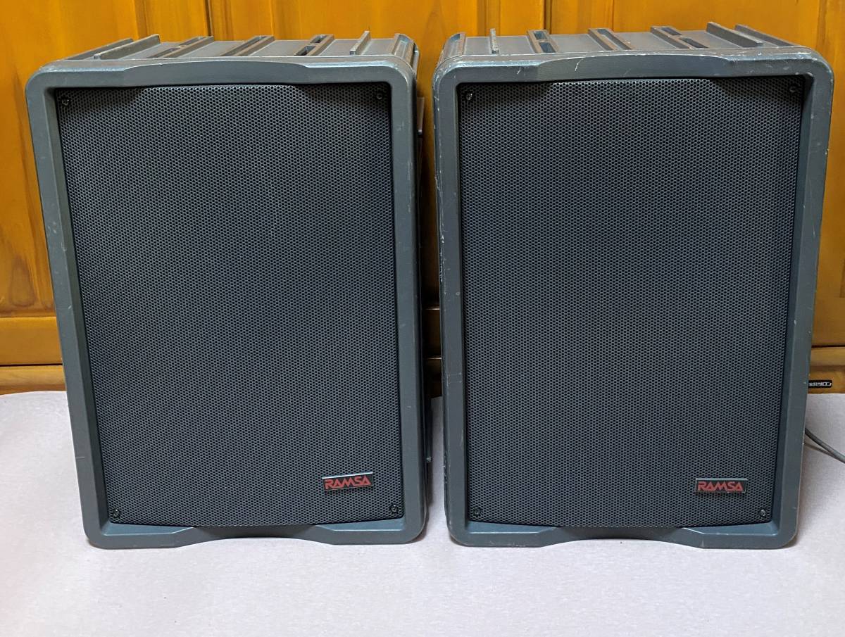 Yahoo!オークション - RAMSA/ラムサ WS-A500-K スピーカー ペア パナソ
