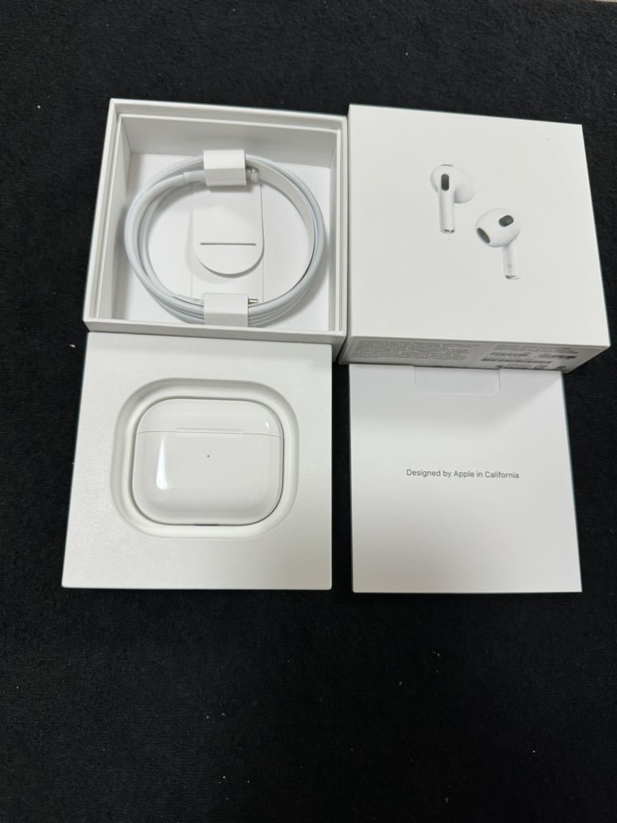 Apple純正 AirPods 第3世代 MME73J/A 充電ケース＋lightening USB-C