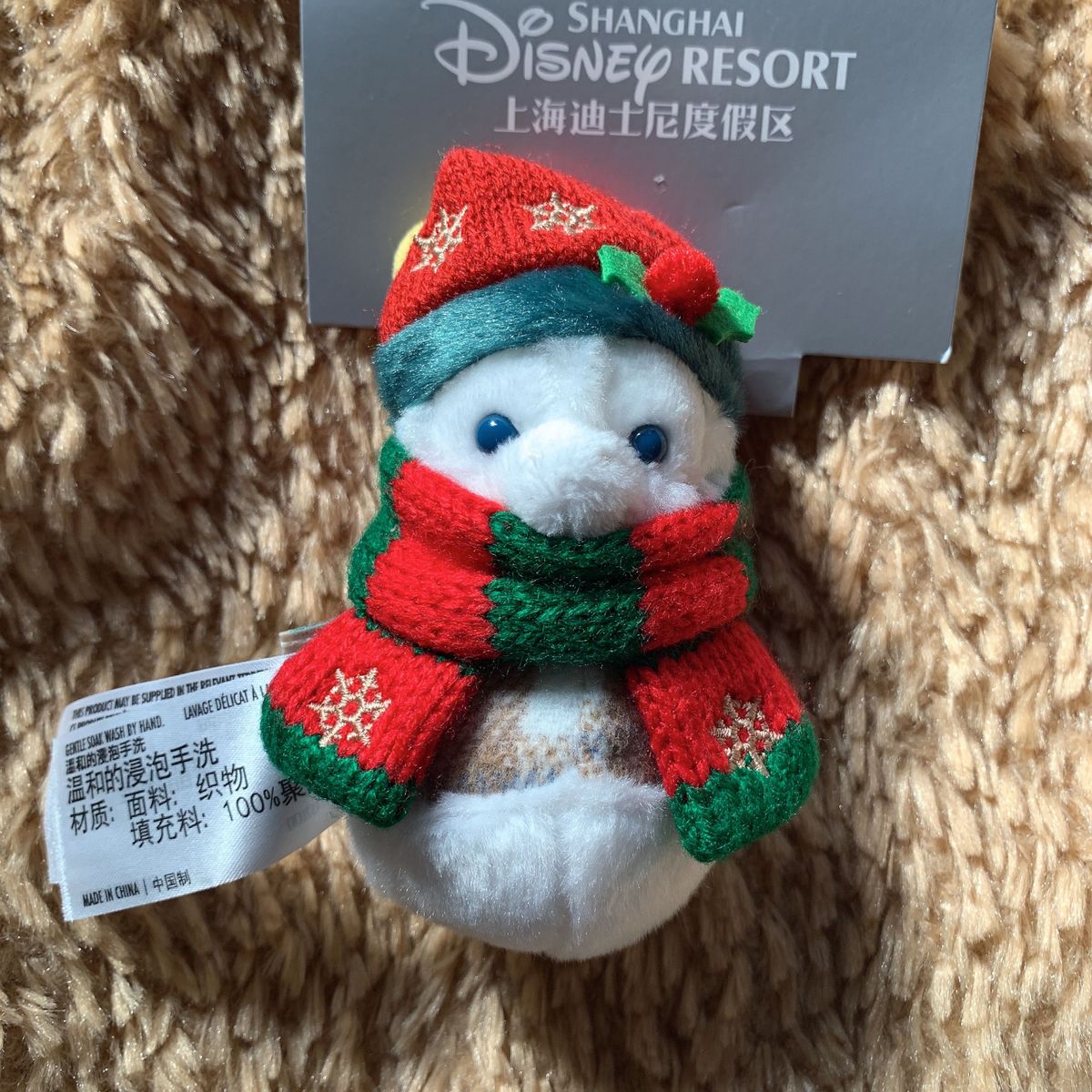 上海ディズニー クリスマス 雪だるま オルメル キーチェーン｜Yahoo