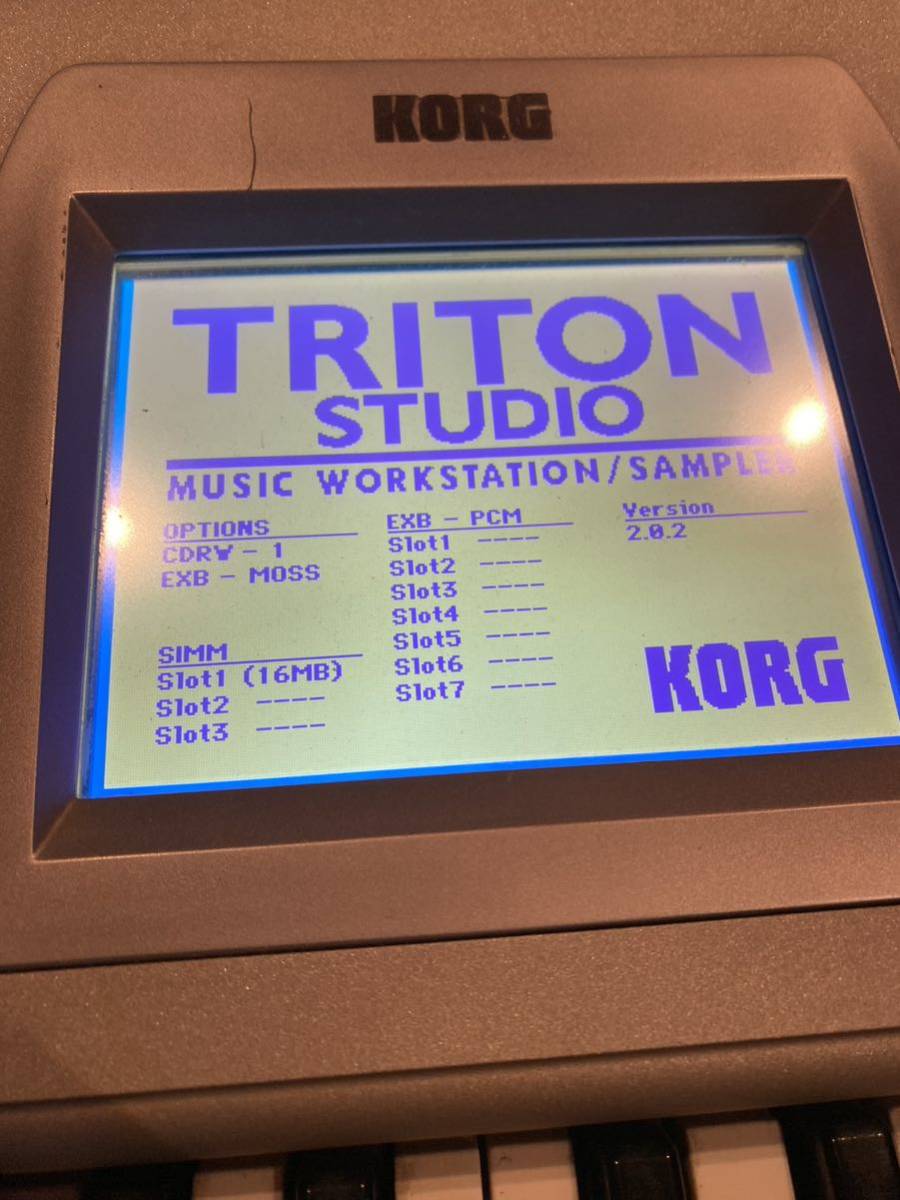 KORG EXB-MOSS 音源ボード Z1サウンドディスク付き シンセサイザー