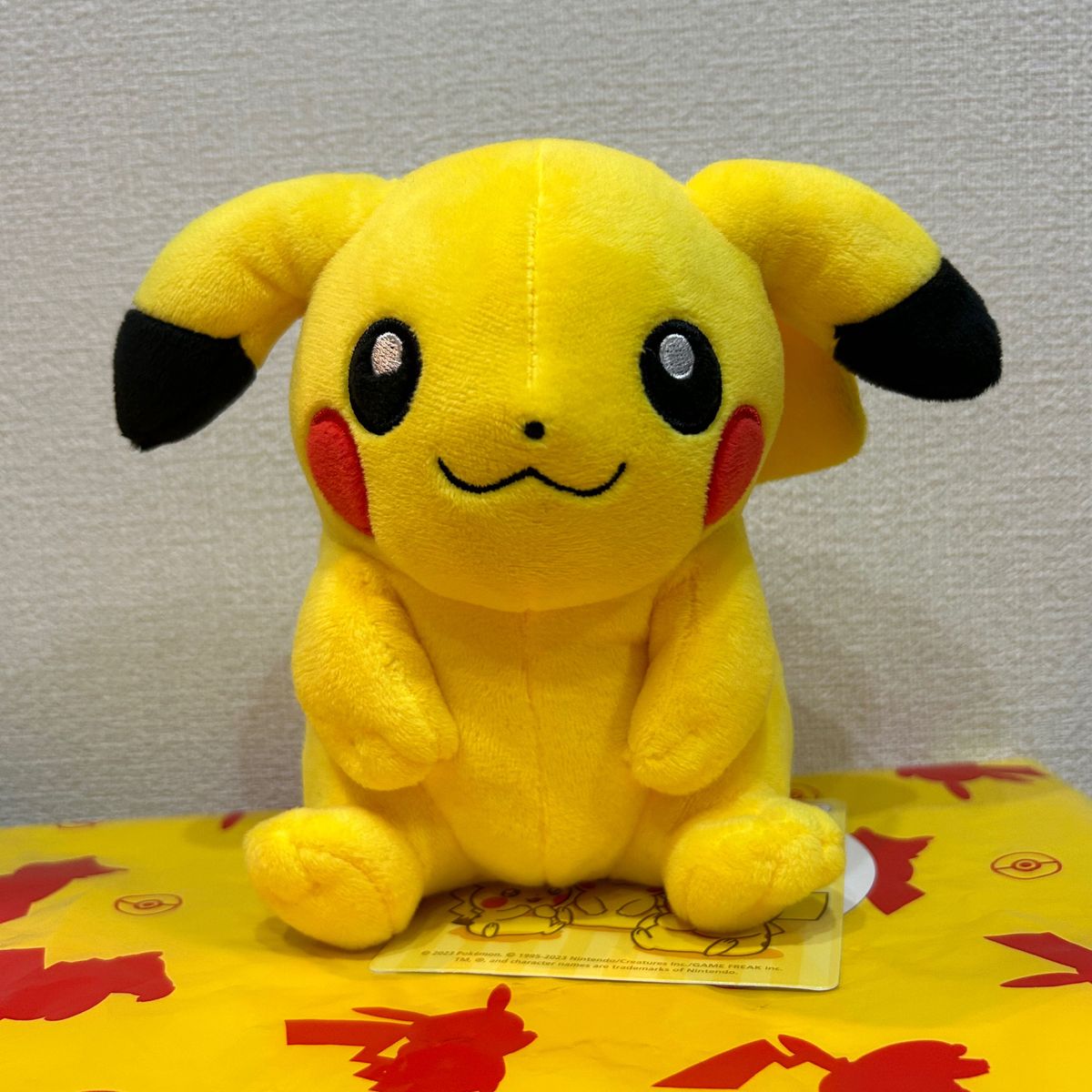 マイピカチュウ PIKACHU ポケモンセンター 垂れ耳 ぽっちゃり にっこり