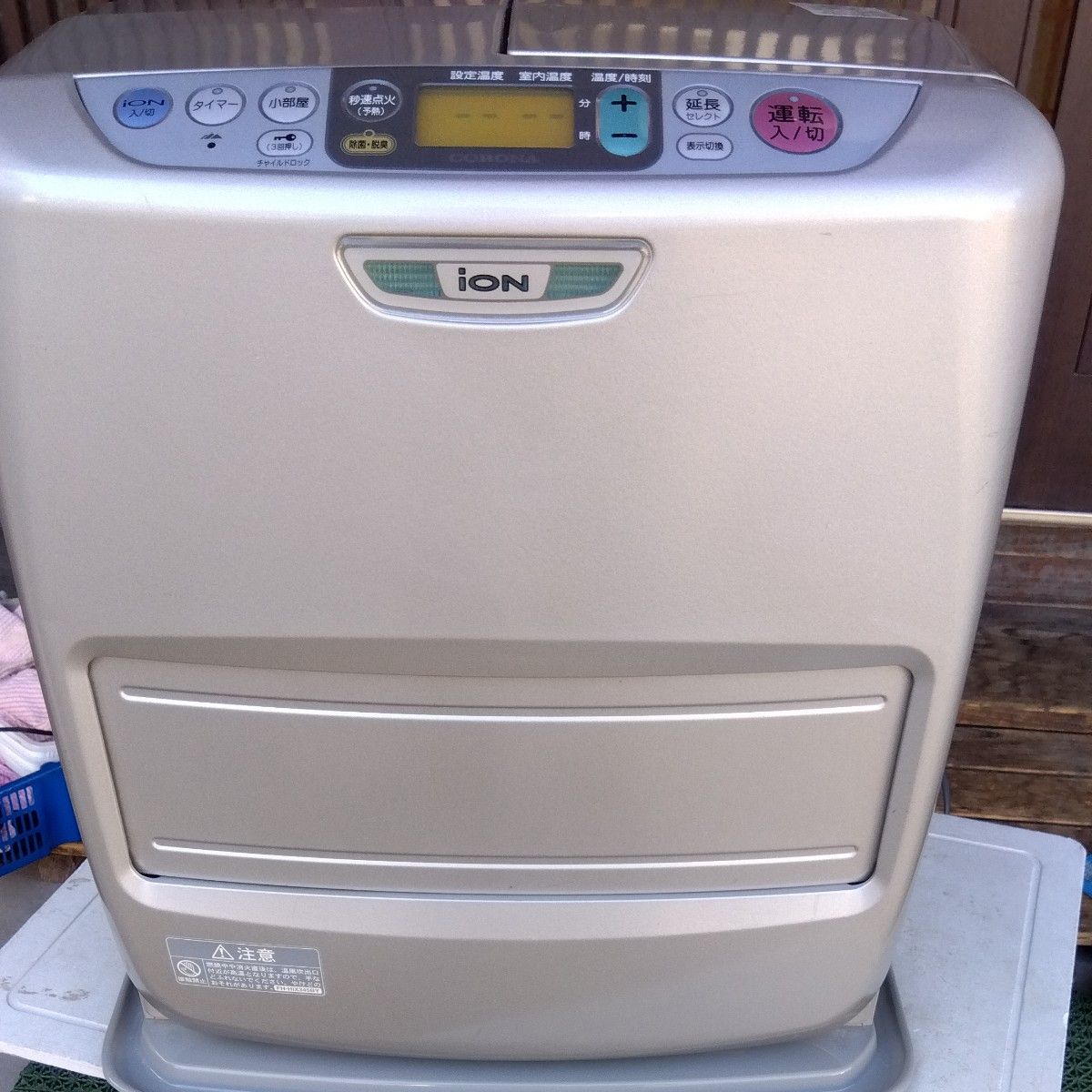 シャッター式】 コロナ 石油ファンヒーター FH-HiX345BY (2005年製