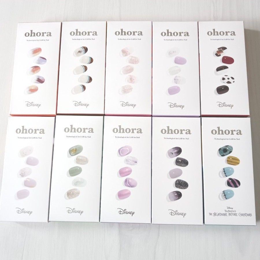 新品ディズニー・ohora ジェルネイルシール 10点セット｜Yahoo!フリマ