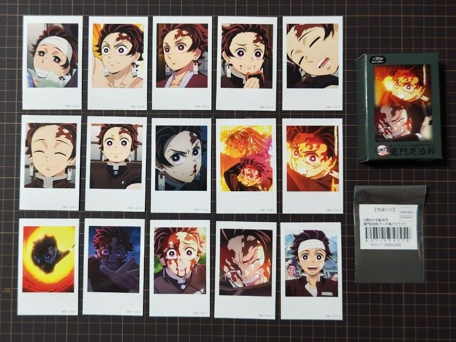 鬼滅の刃 チェキ風ブロマイド 竈門炭治郎 ノーマルセット｜Yahoo