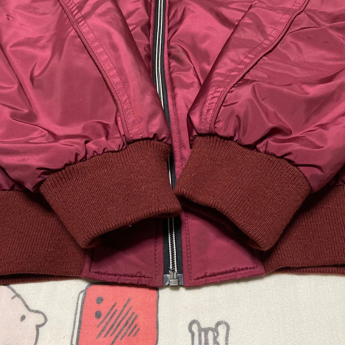 美品！ZETT 早稲田大学 野球部 ウォーマー グランドコート ジャンパー