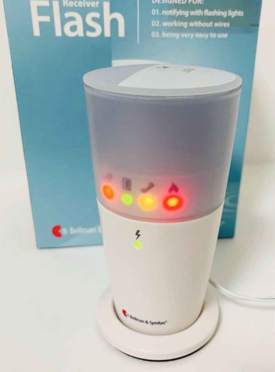 ベルマン＆シンフォーナ BE1441 フラッシュ受信機 2台セット 聴覚