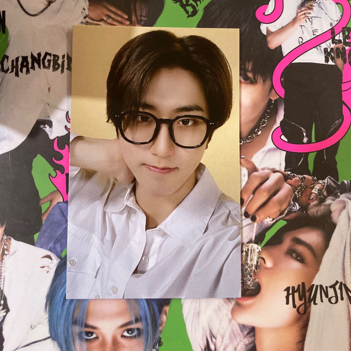 StrayKids スキズ ハン トレカ HMV 樂 メガネ｜Yahoo!フリマ（旧PayPay