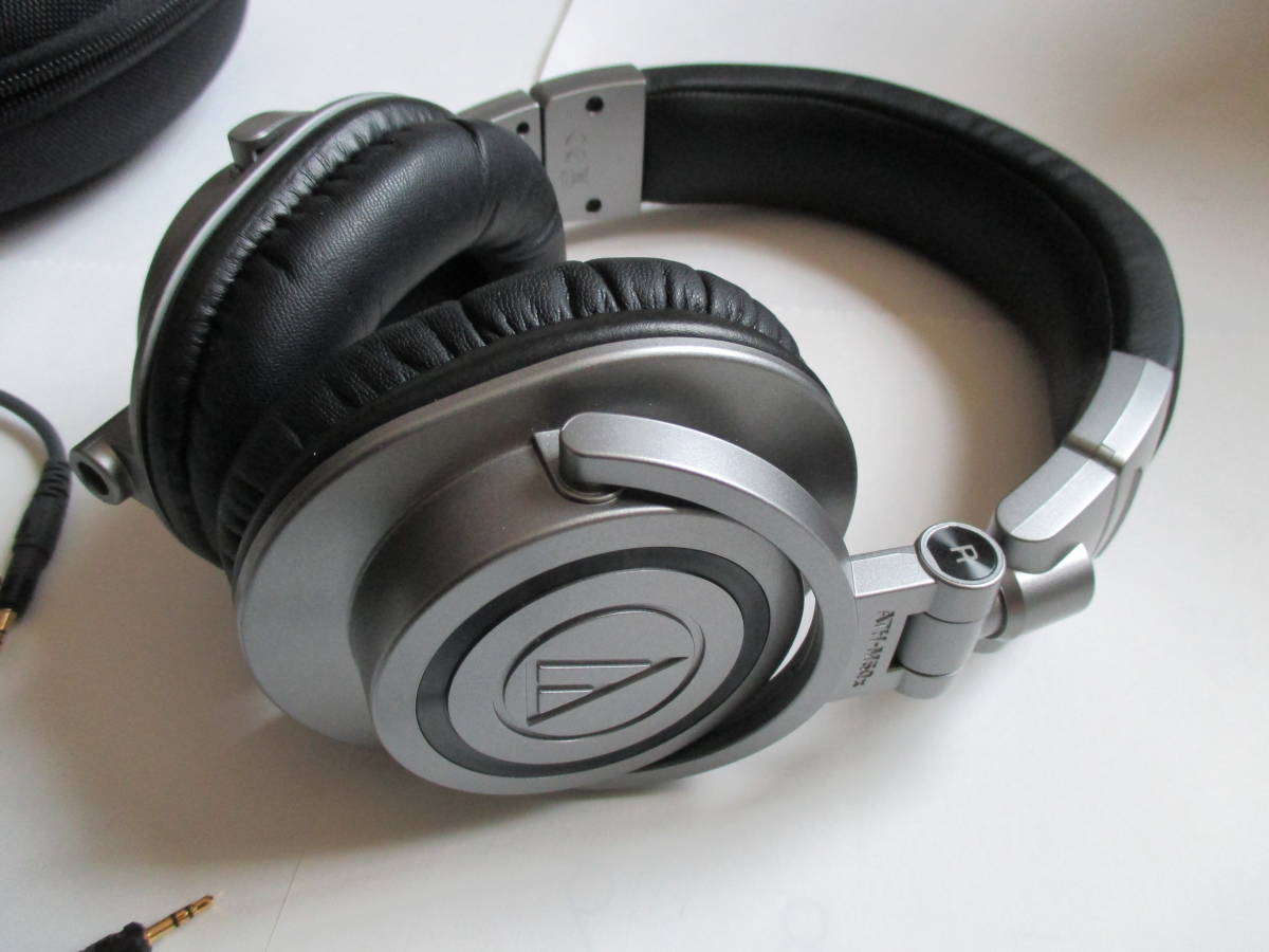 オーディオテクニカ ATH-M50xGM 限定カラー ガンメタリックグレー 有線