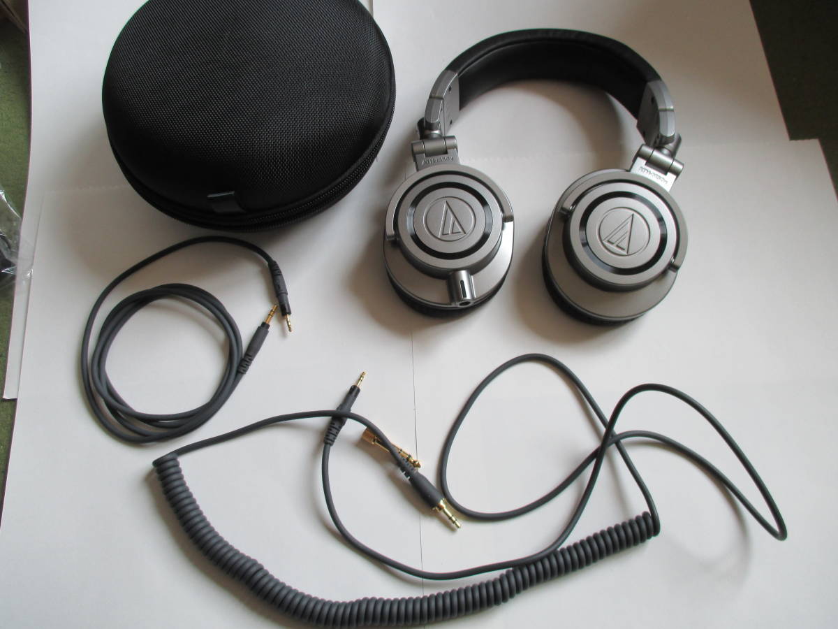 オーディオテクニカ ATH-M50xGM 限定カラー ガンメタリックグレー 有線