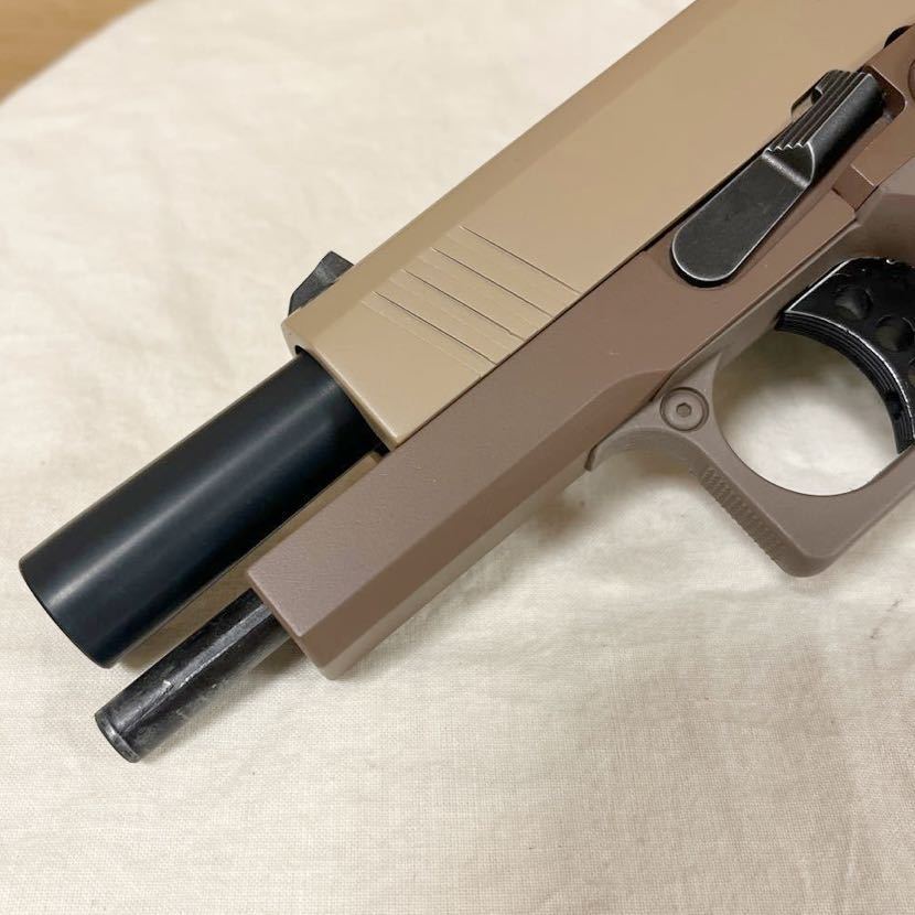 東京マルイ ハイキャパ 4 3/5 1 カスタム品 デザートウォーリア sti