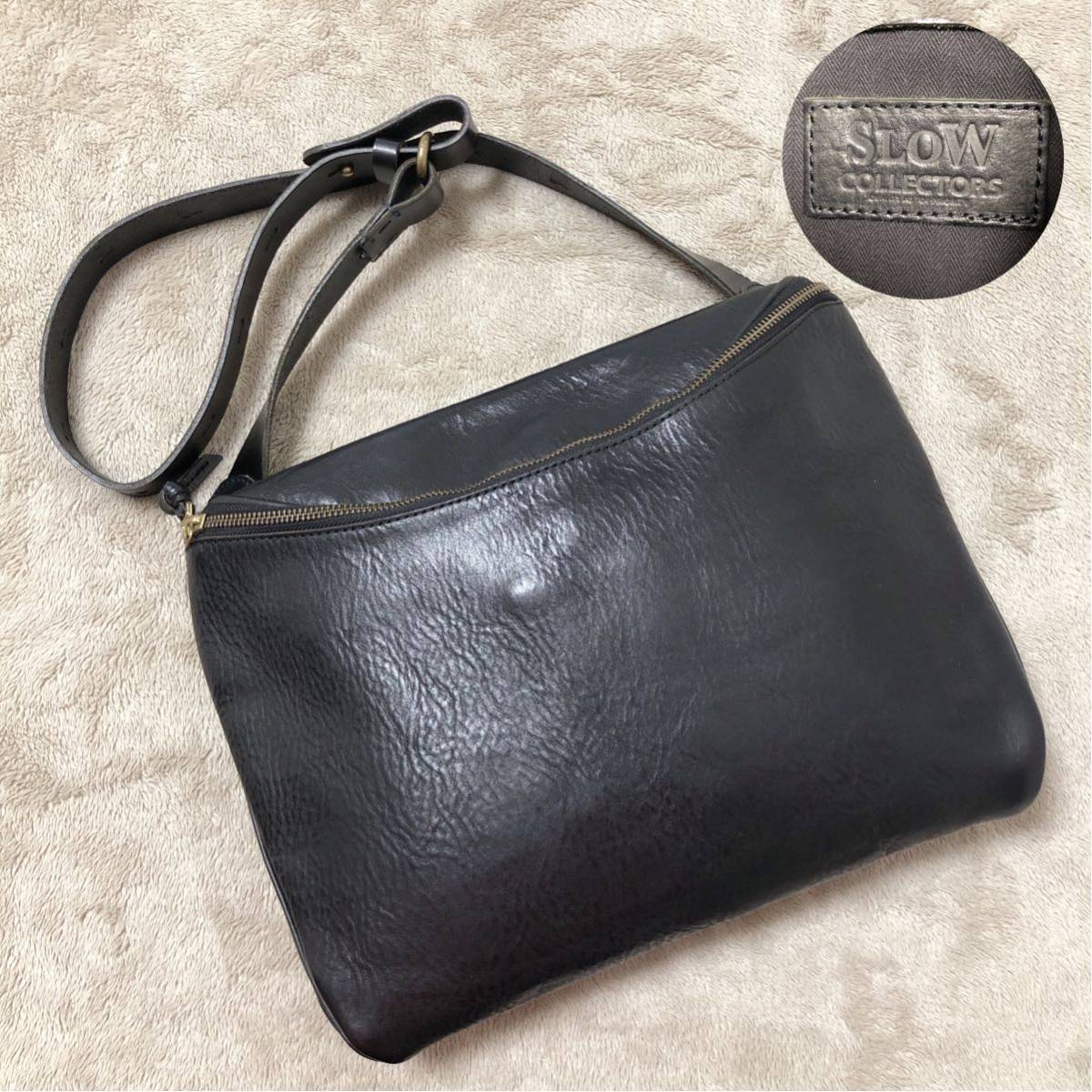 美品 SLOW スロウ ショルダーバッグ メッセンジャー COLLECTORS