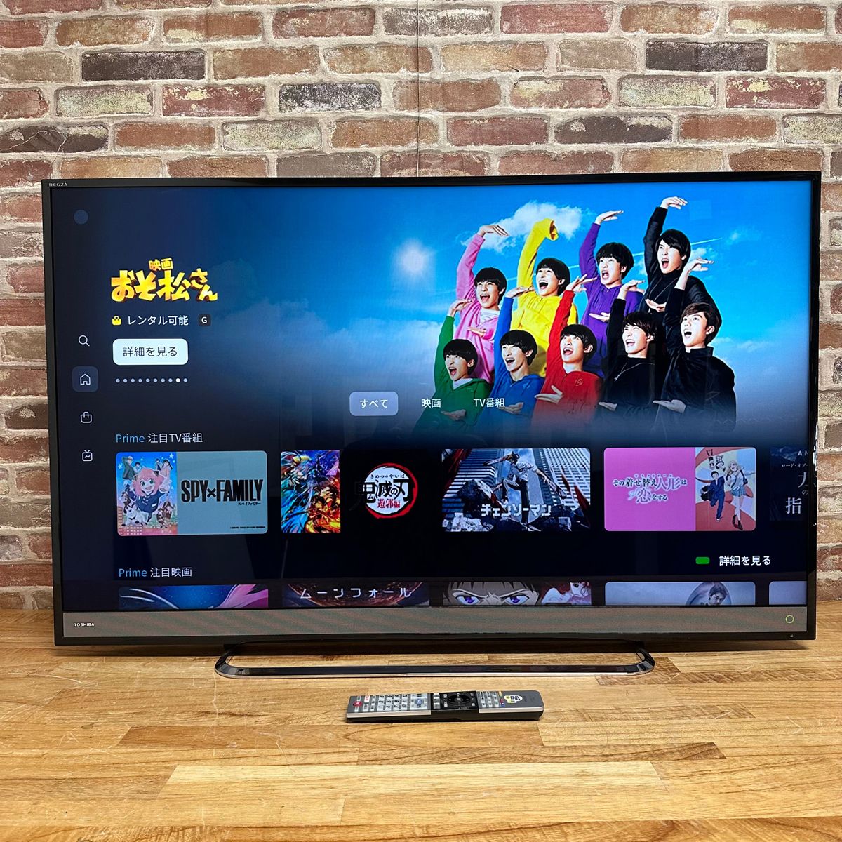 東芝 50インチ 4K 液晶テレビ REGZA 50M500X 無線LAN搭載 2番組同時