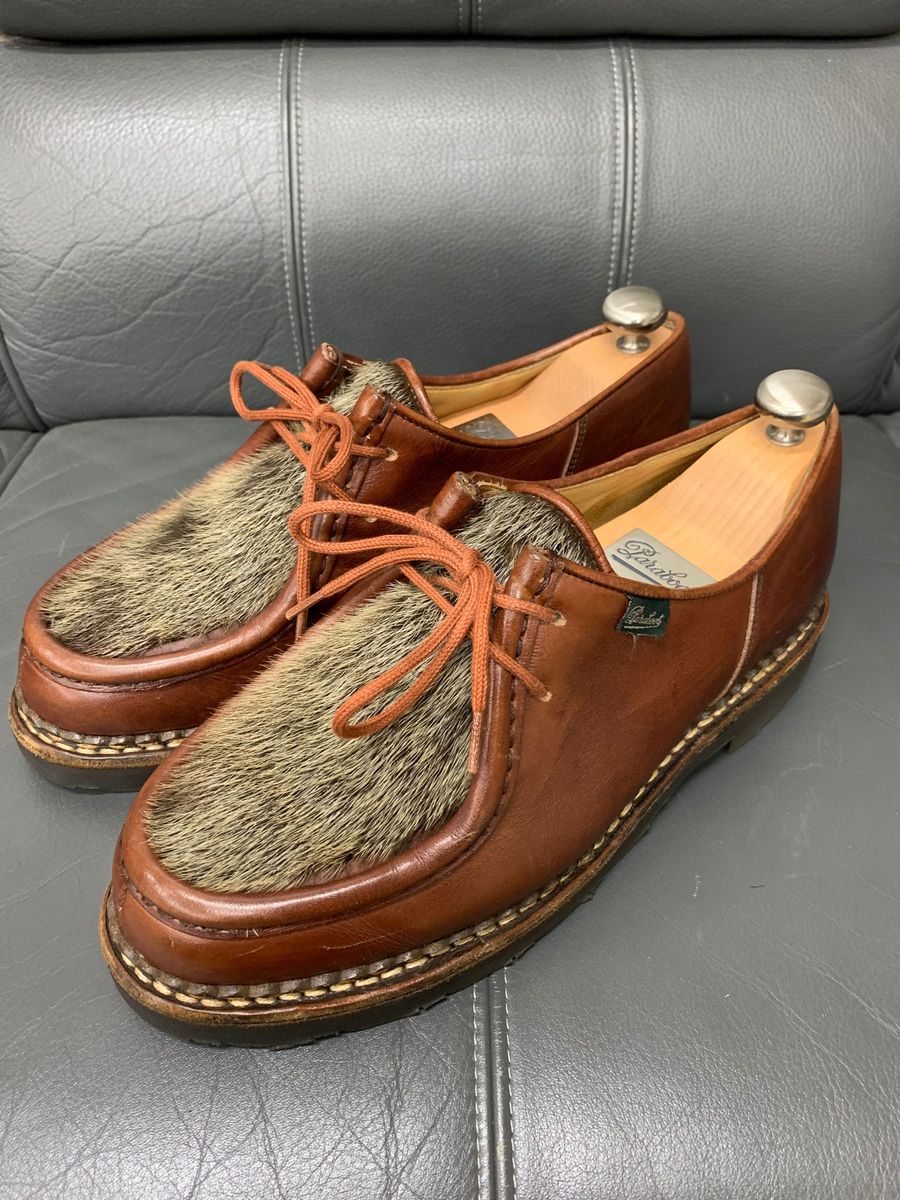 激レア 美品 パラブーツ ミカエル フォック 40 5 アザラシ｜Yahoo