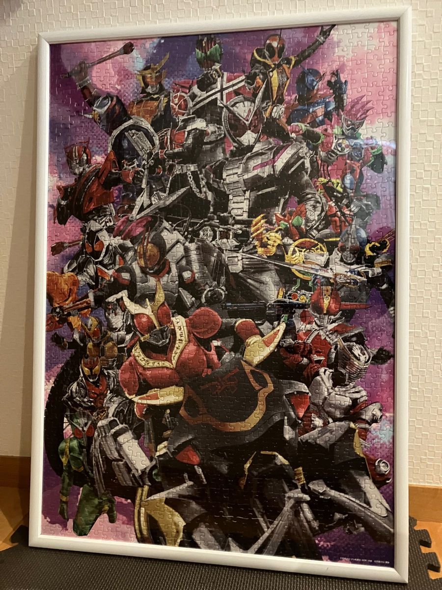 1000ピース ジグソーパズル 仮面ライダーシリーズ 菅原芳人WORKS 平成