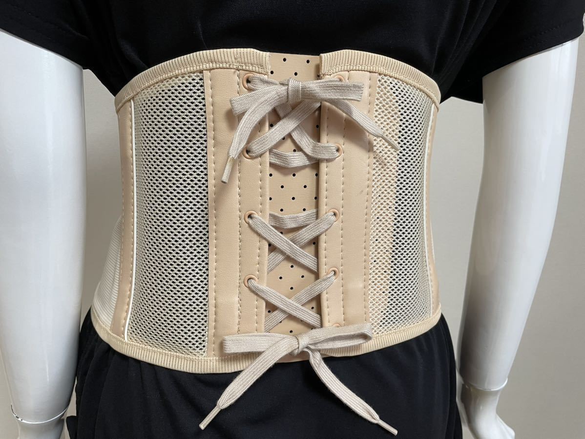 医療用コルセット 腰椎コルセット 腰痛ベルト Sサイズ 胴囲62〜72cm