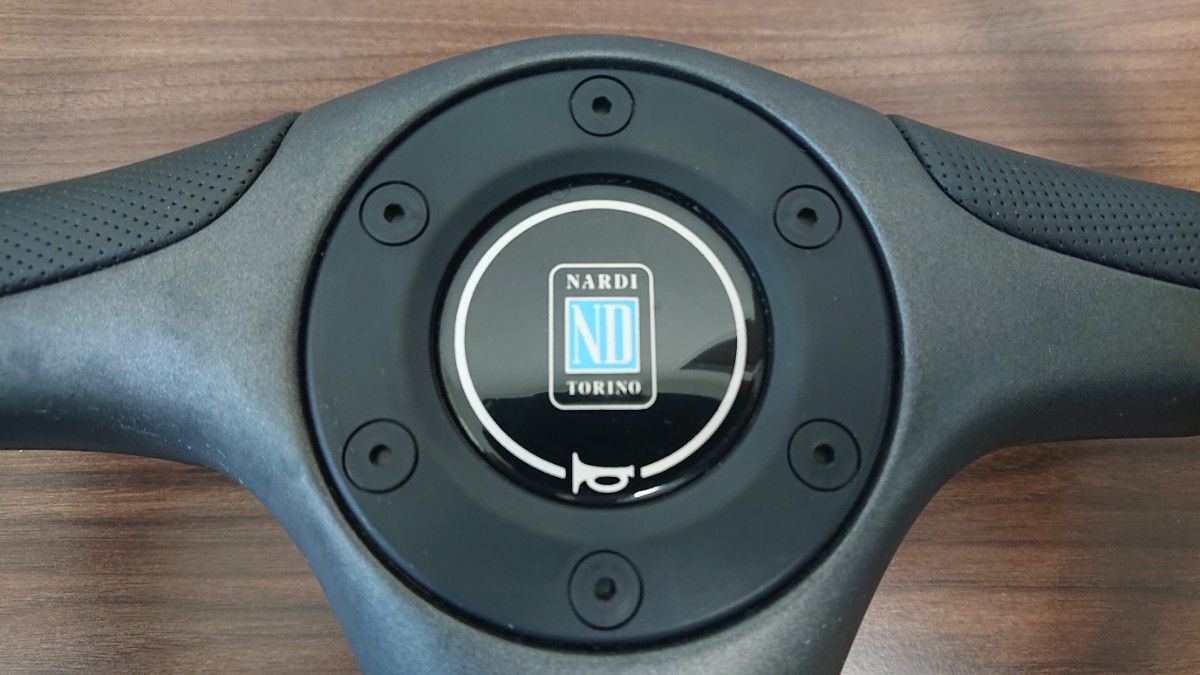 NARDI ナルディ Z5ステアリング Φ36 5 ブラックレザー 【美品】｜Yahoo