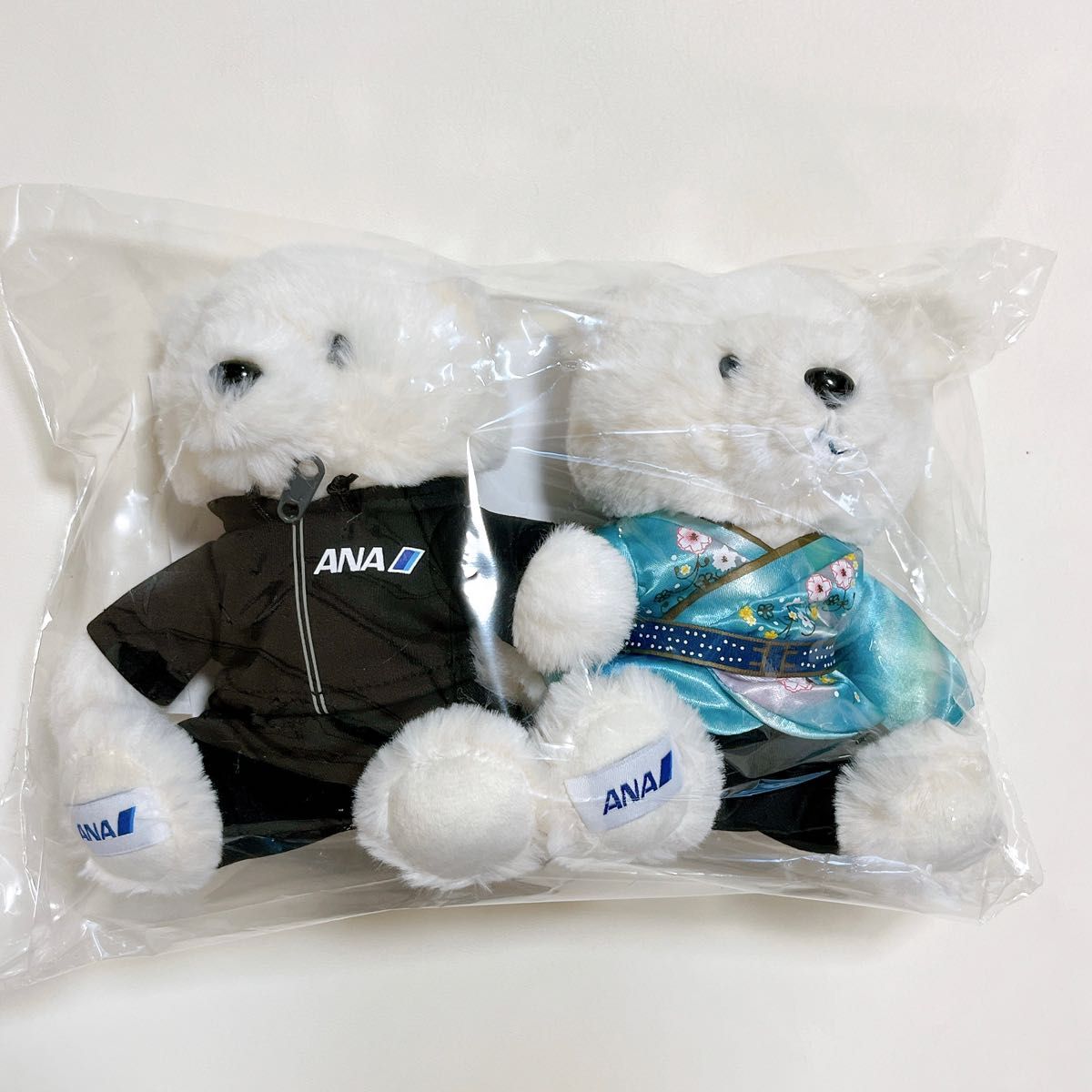 ANA 機内販売 限定 羽生結弦 フライト ベア ぬいぐるみ(天と地と