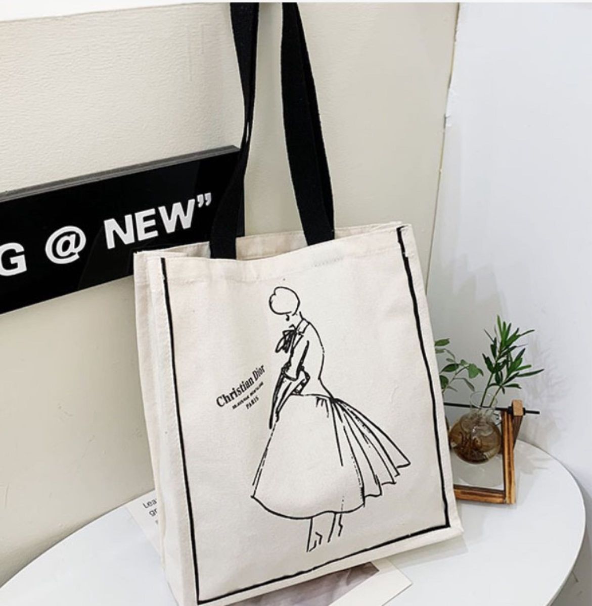 新品 DiorディオールV&A 美術館限定 ノベルティ トートバッグ