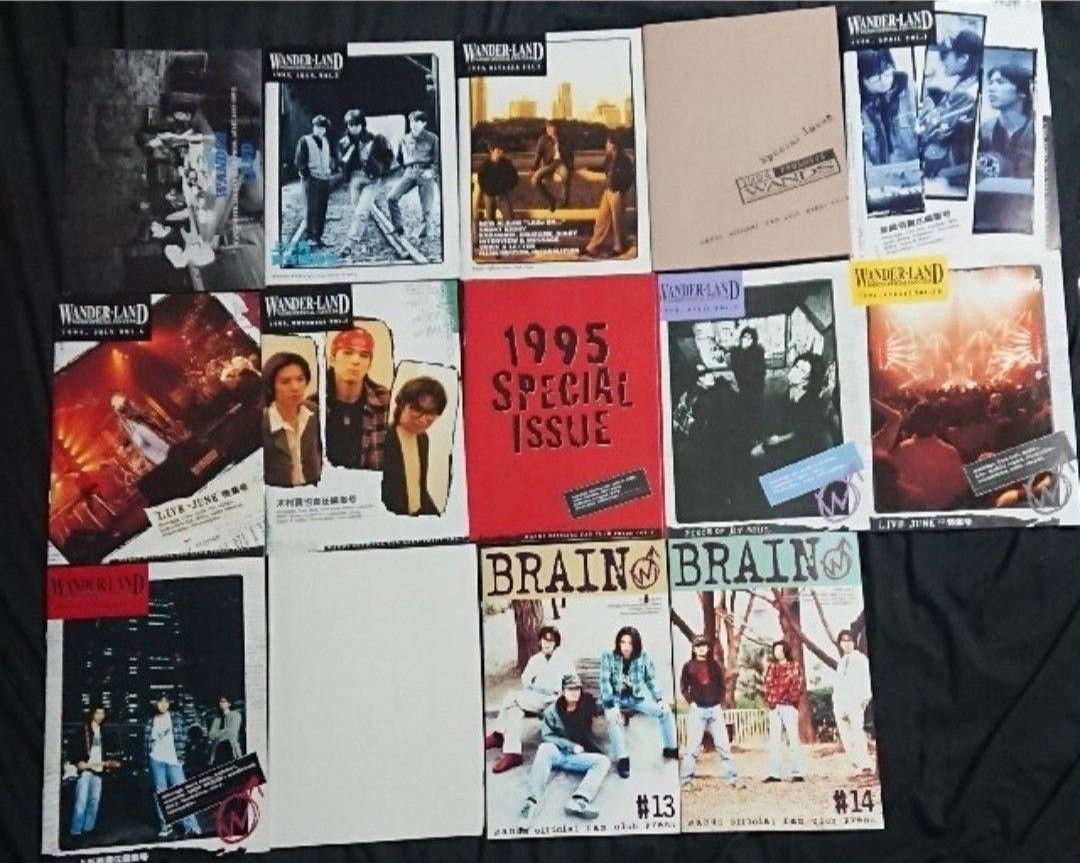 第2期 WANDS ワンズ 上杉昇 会報 #1～14 フルセット ファンクラブ 柴崎