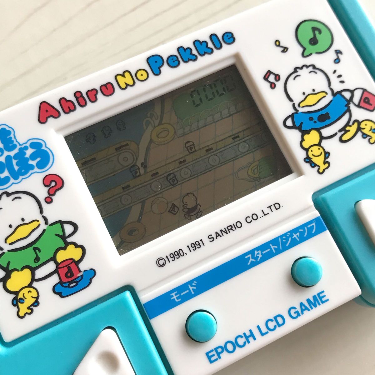 動作確認済み】昭和レトロ アヒルのペックル お水をはこぼう 液晶