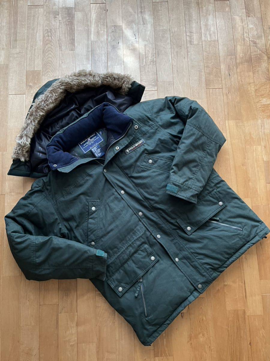 90s POLO SPORT ポロスポーツSPORTSMAN スポーツマン ダウンジャケット