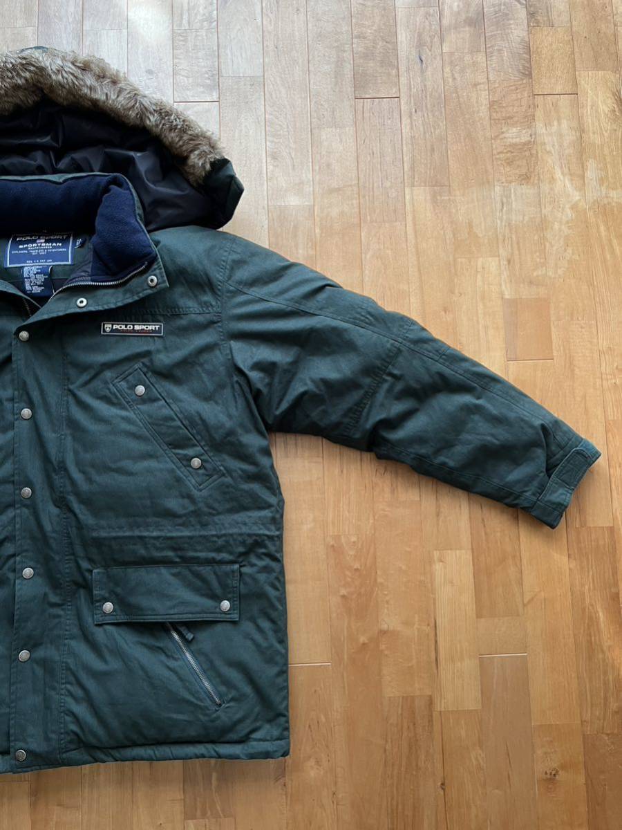90s POLO SPORT ポロスポーツSPORTSMAN スポーツマン ダウンジャケット