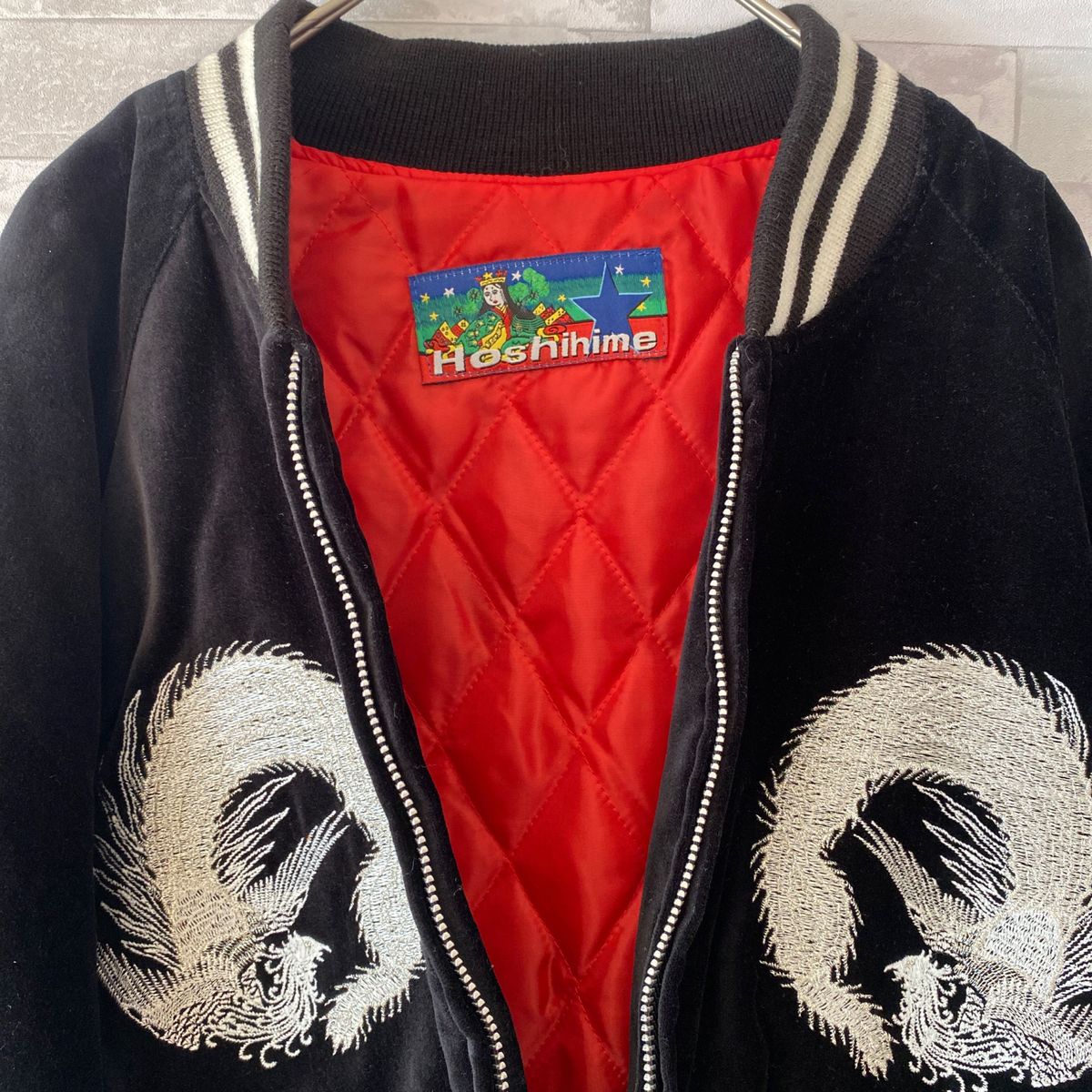 激レア】Hoshihime 星姫 鳳凰 ベロア 袖刺繍 菅田将暉 沢尻エリカ