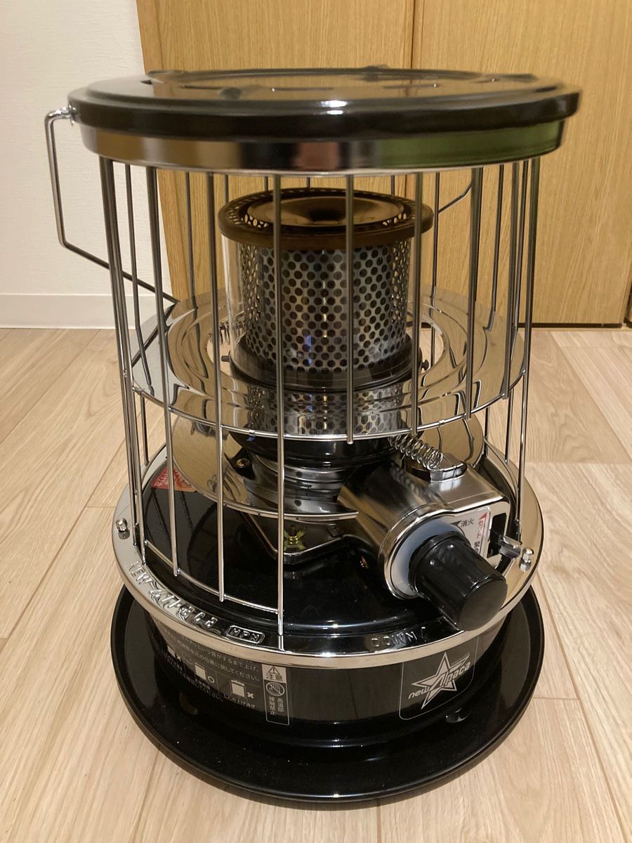 使用回数1回】ニューアルパカストーブ ブラック +ShimCraftステッカー